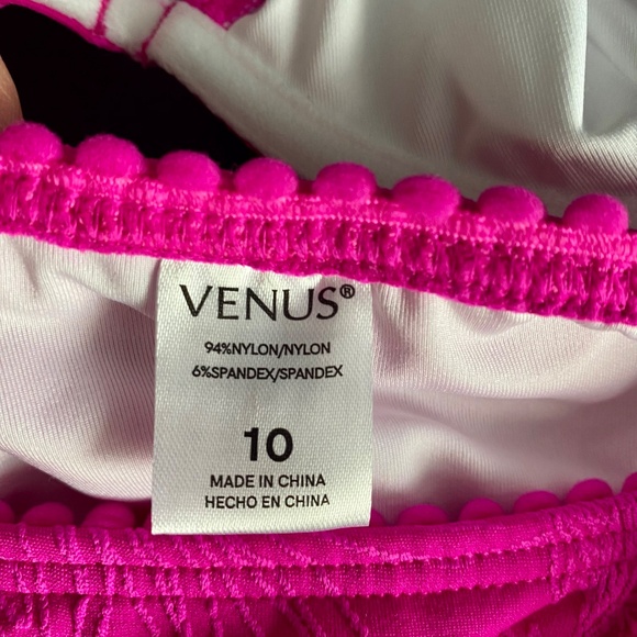 VENUS Bikini set hot pink NEW IN BAGS 10 bottom 36C 34D 32DD - Picture 13 of 13